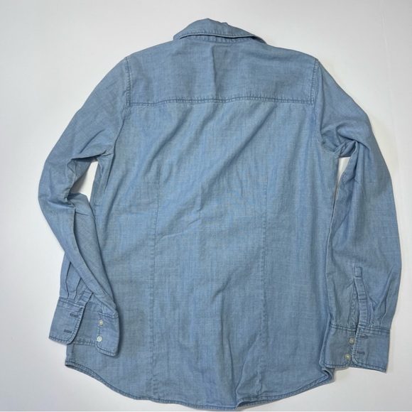 J. Crew Sky Blue Casual Shirt - Picture 3 of 3